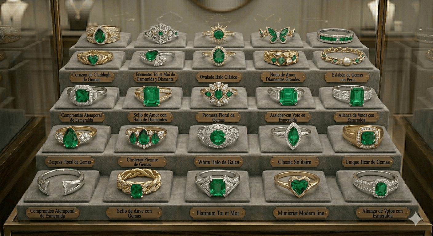 Catálogo Joyas Esmeralda Dijes Corona Cuarta Colección