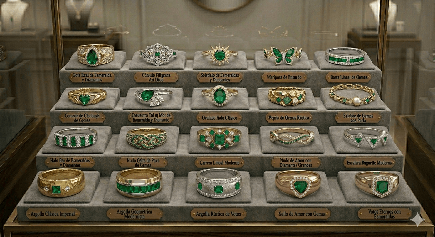 Catálogo Joyas Esmeralda Dijes Corona Tercera Colección